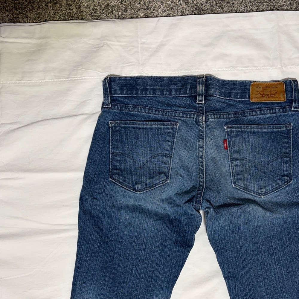 Levi's Women’s Dark Blue Slim Jeans - Picture 5 of 6